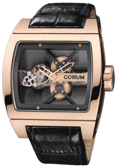 Buy Corum replica 022.702.55 / 0F81 0000 Ti-Bridge Tourbillon watches